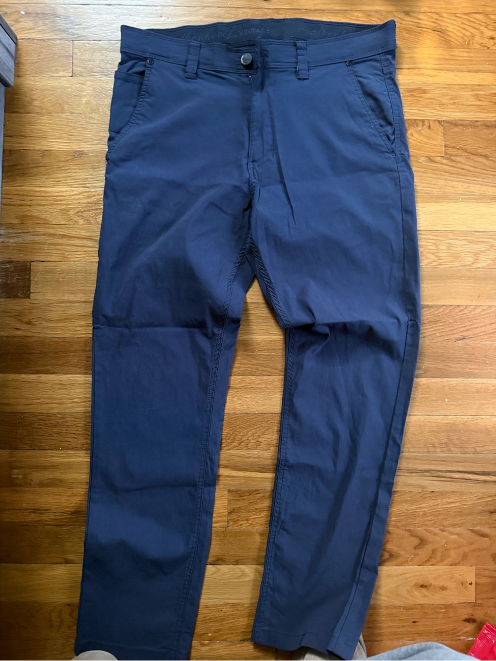 Weatherproof Men's Navy Stretch Chinos